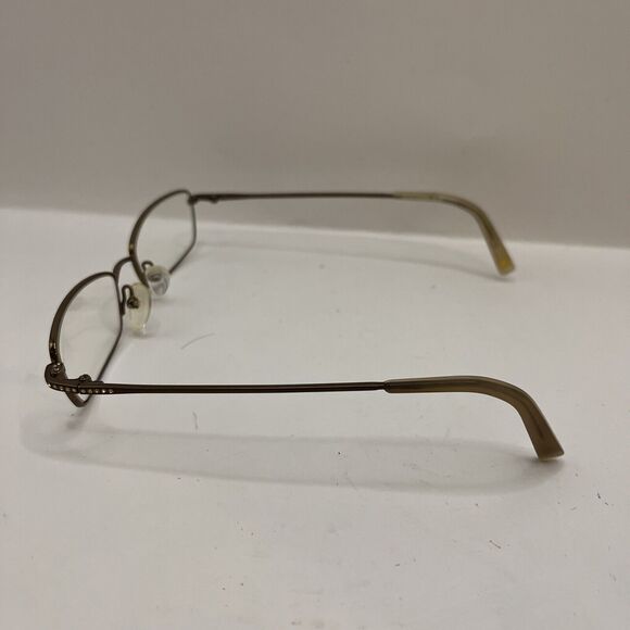 Anne Klein Eyeglasses AK9083 476 Brown Designer Frames Only 51-17-135 - Picture 3 of 6